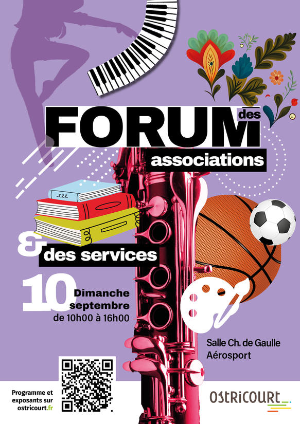 Affiche Forum des associations 2023