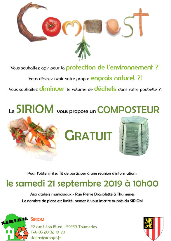 Réunion compostage 21 septembre Thumeries