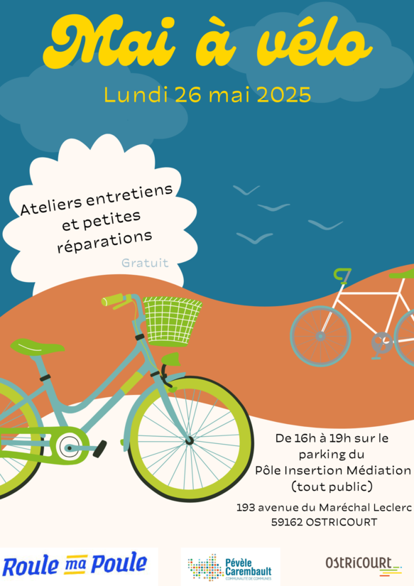 Mai à vélo